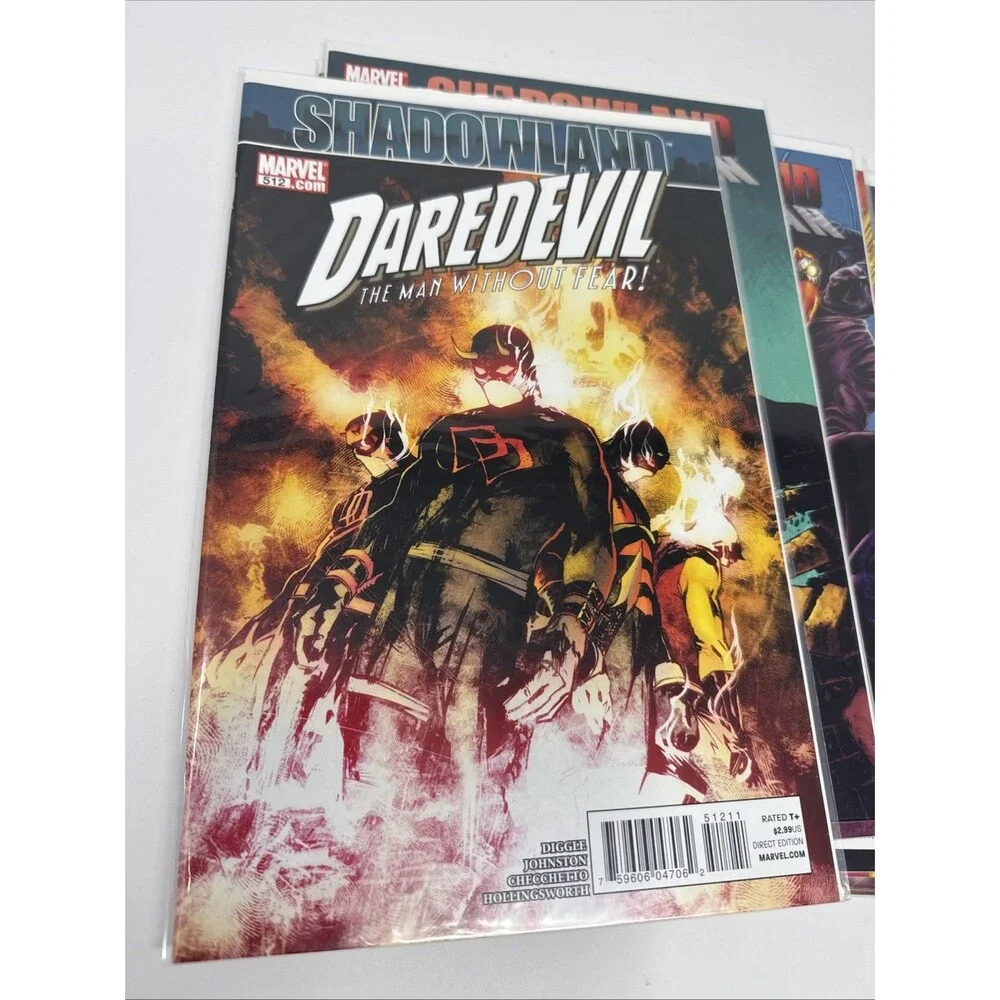 Shadowland LOT 17 Daredevil 508 509 510 511 512 Power Man 1 2 3 4 Elektra Ghost